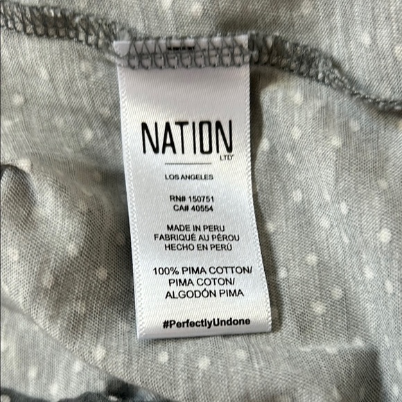 Nation LTD - Dawn Femme Turtleneck in Polka Dot XS - Picture 5 of 6